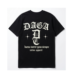 Camiseta Oversized - Good luck - Daga Tattoo Apparel