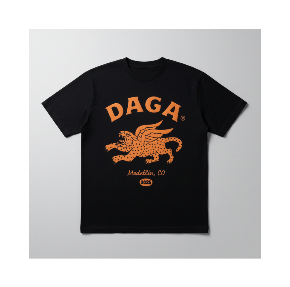 Camiseta Oversized - Jaguar - Daga Tattoo Apparel