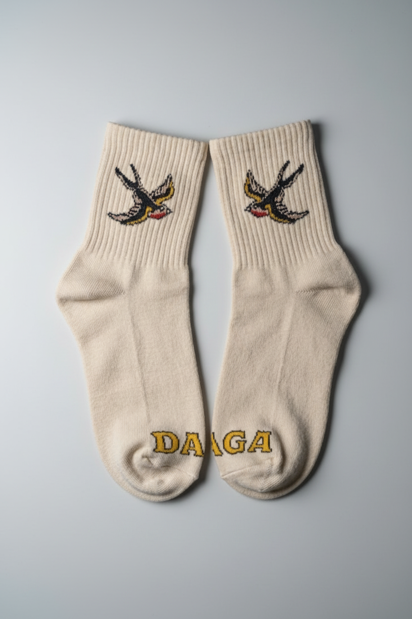 Calcetines cortos golondrina tradicional - Daga Tattoo Apparel