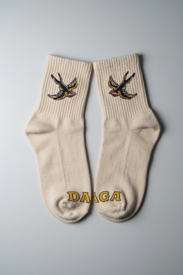 Calcetines cortos golondrina tradicional - Daga Tattoo Apparel